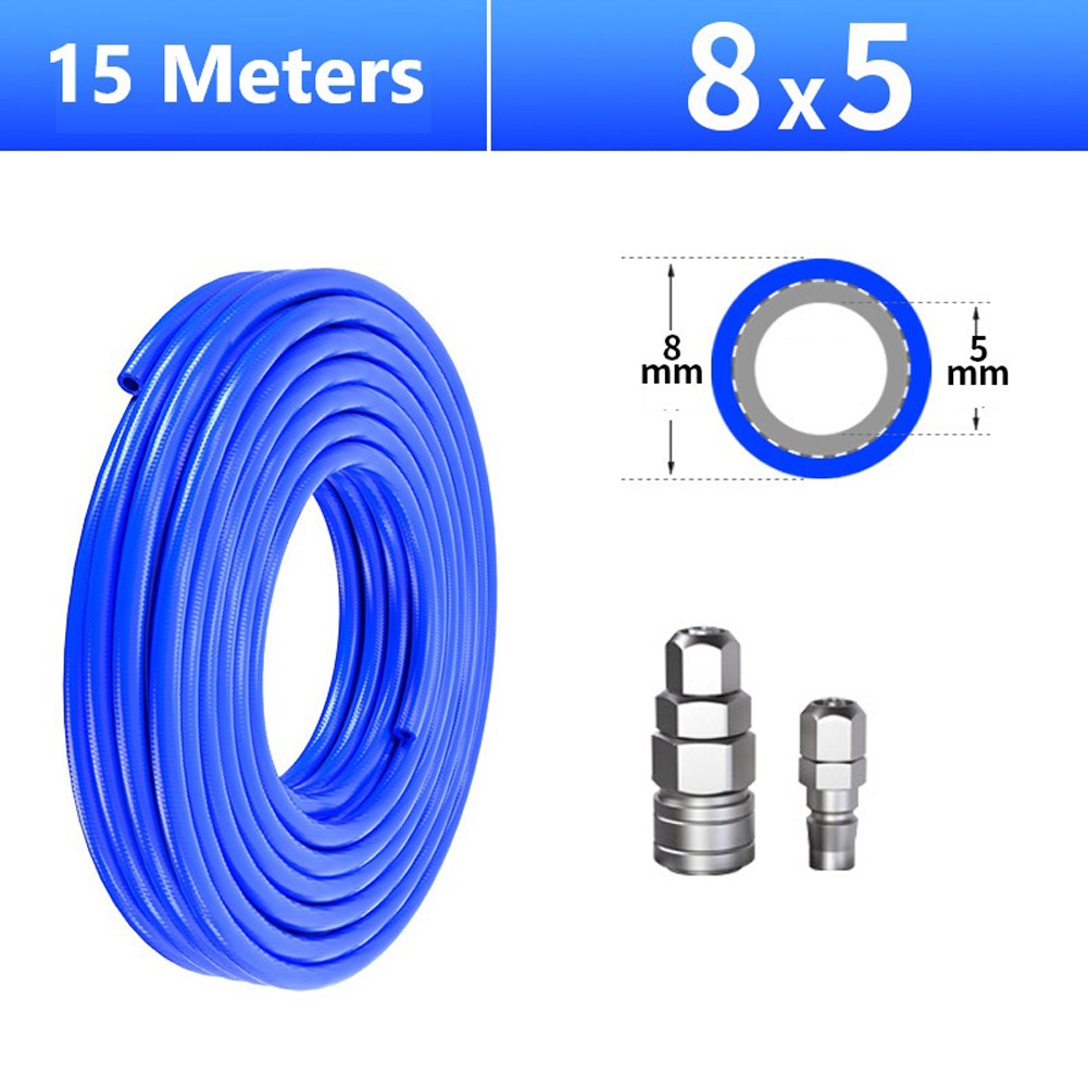 High Pressure 5x8mm Air Hose for Compressor Pump with C Type Connector - Picture 16 of 22