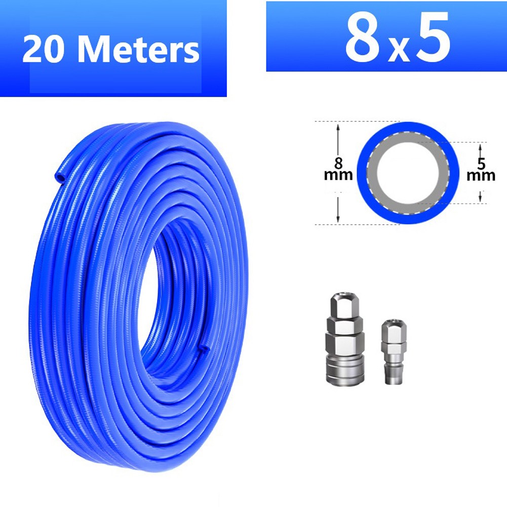 High Pressure 5x8mm Air Hose for Compressor Pump with C Type Connector - Picture 18 of 22