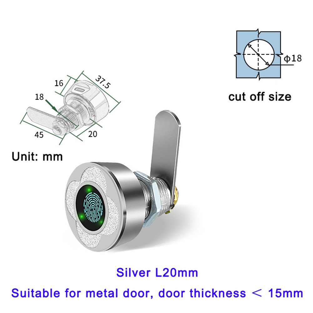 Cleverly Designed Smart Fingerprint Lock for Efficient Home Organization