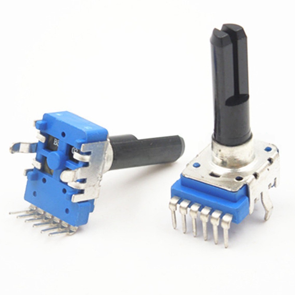 10 Pezzi RK12 B10K B20K B50K B100K Potenziometri 6 Pin per Facile Integrazione - Foto 20 di 35