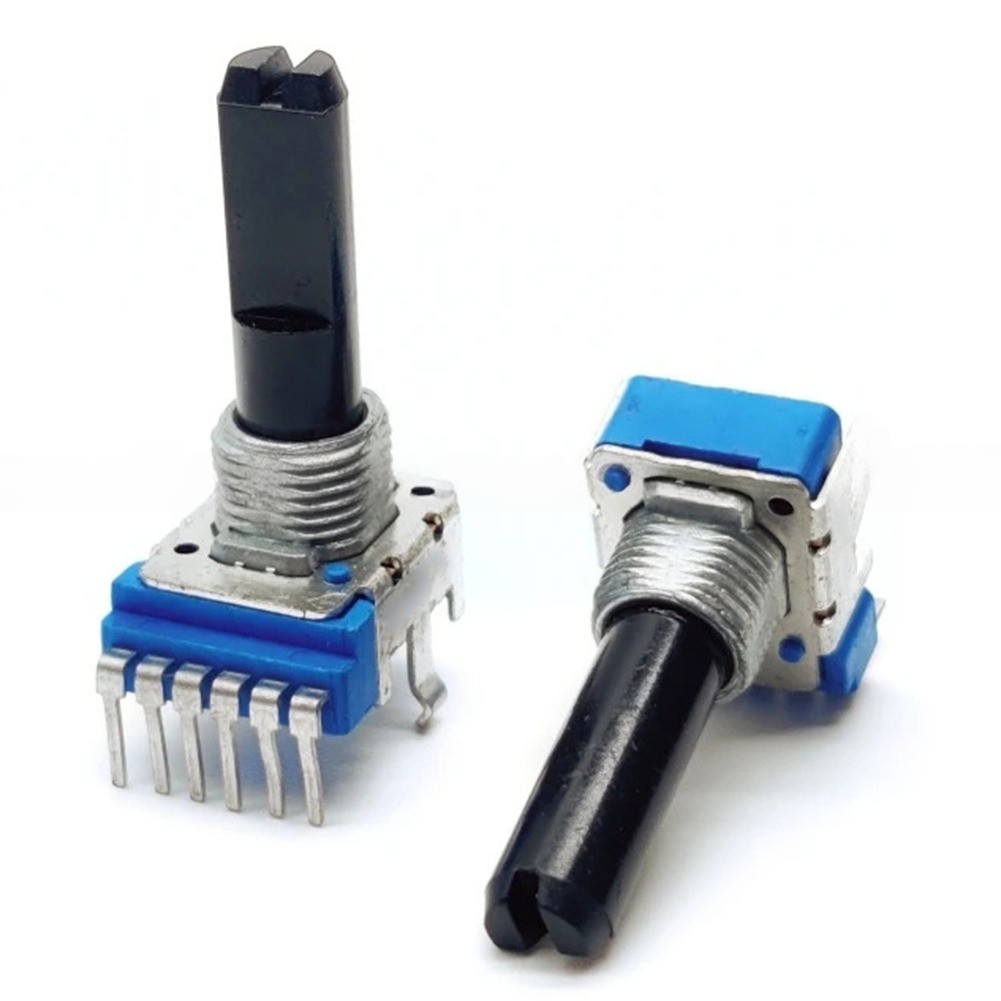 10 Pezzi RK12 B10K B20K B50K B100K Potenziometri 6 Pin per Facile Integrazione - Foto 18 di 35
