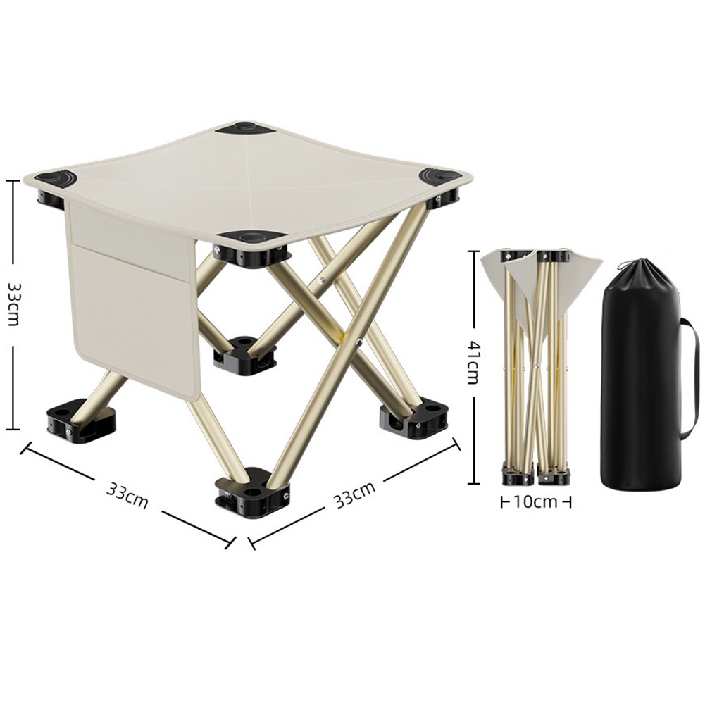 Campsite Essential Sturdy Portable Stool Built to Handle All Your Adventures