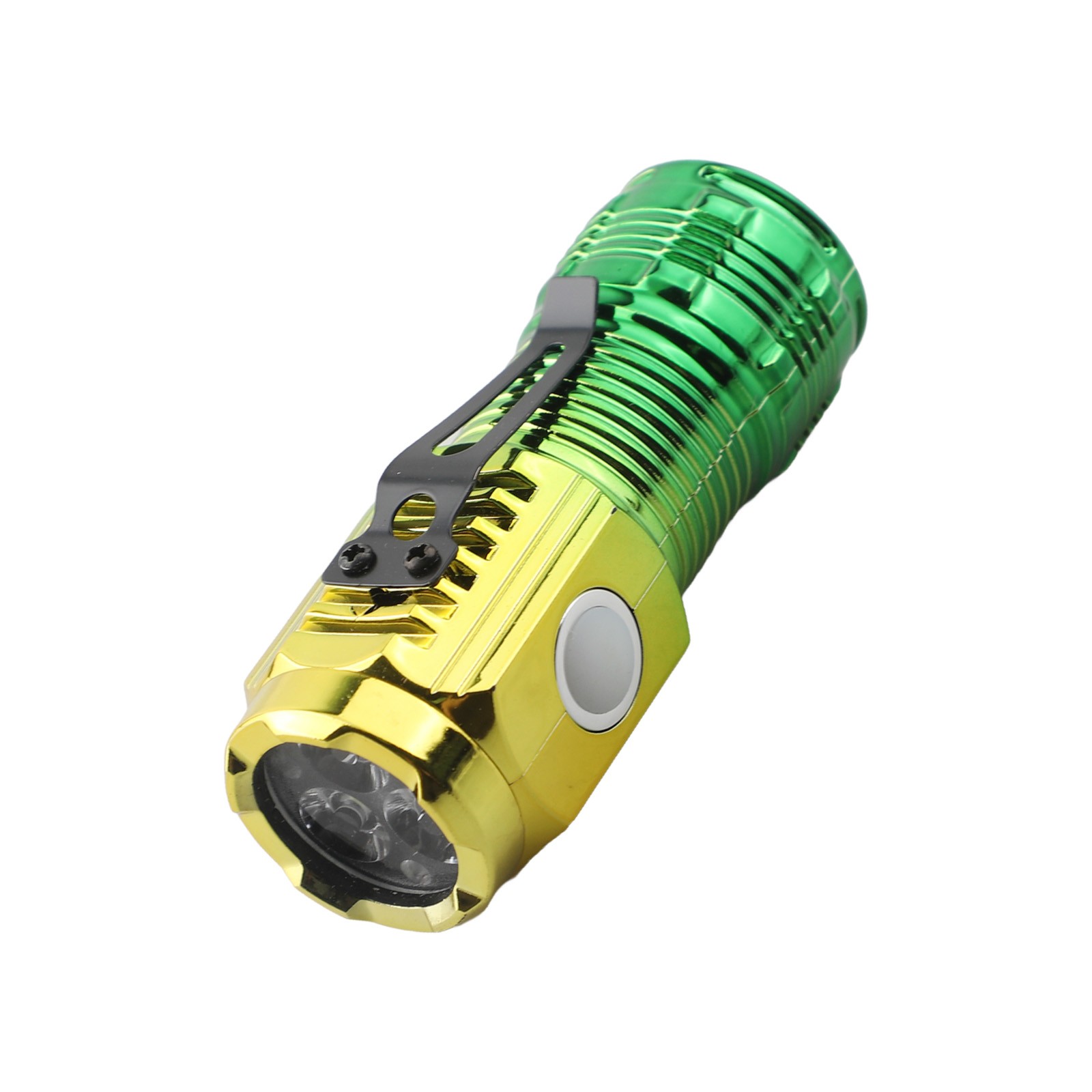 Kompakte und tragbare dreiäugige Taschenlampe für Outdoor Reisen superhelles Licht - Bild 26 von 31