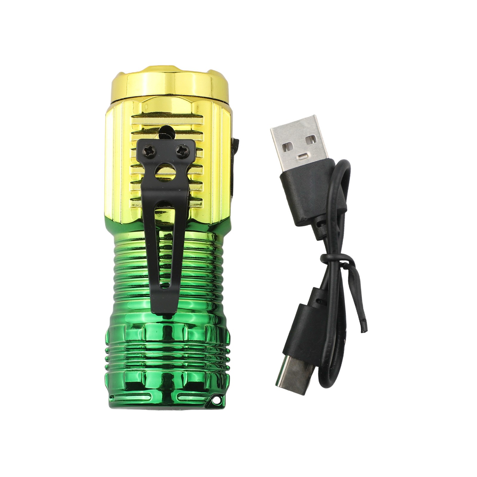 Kompakte und tragbare dreiäugige Taschenlampe für Outdoor Reisen superhelles Licht - Bild 24 von 31