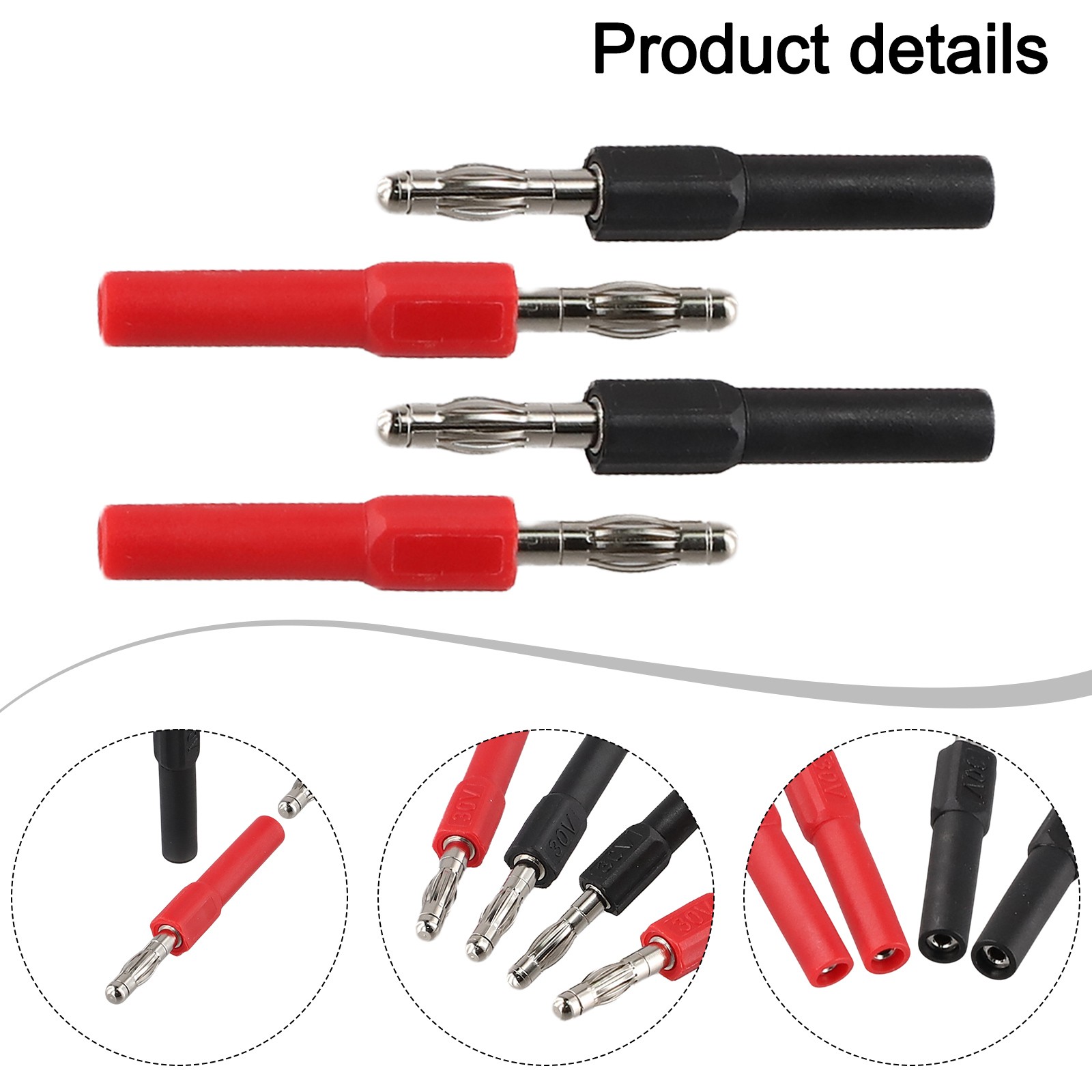 test probes connector adapter suitable for a wide range of applications