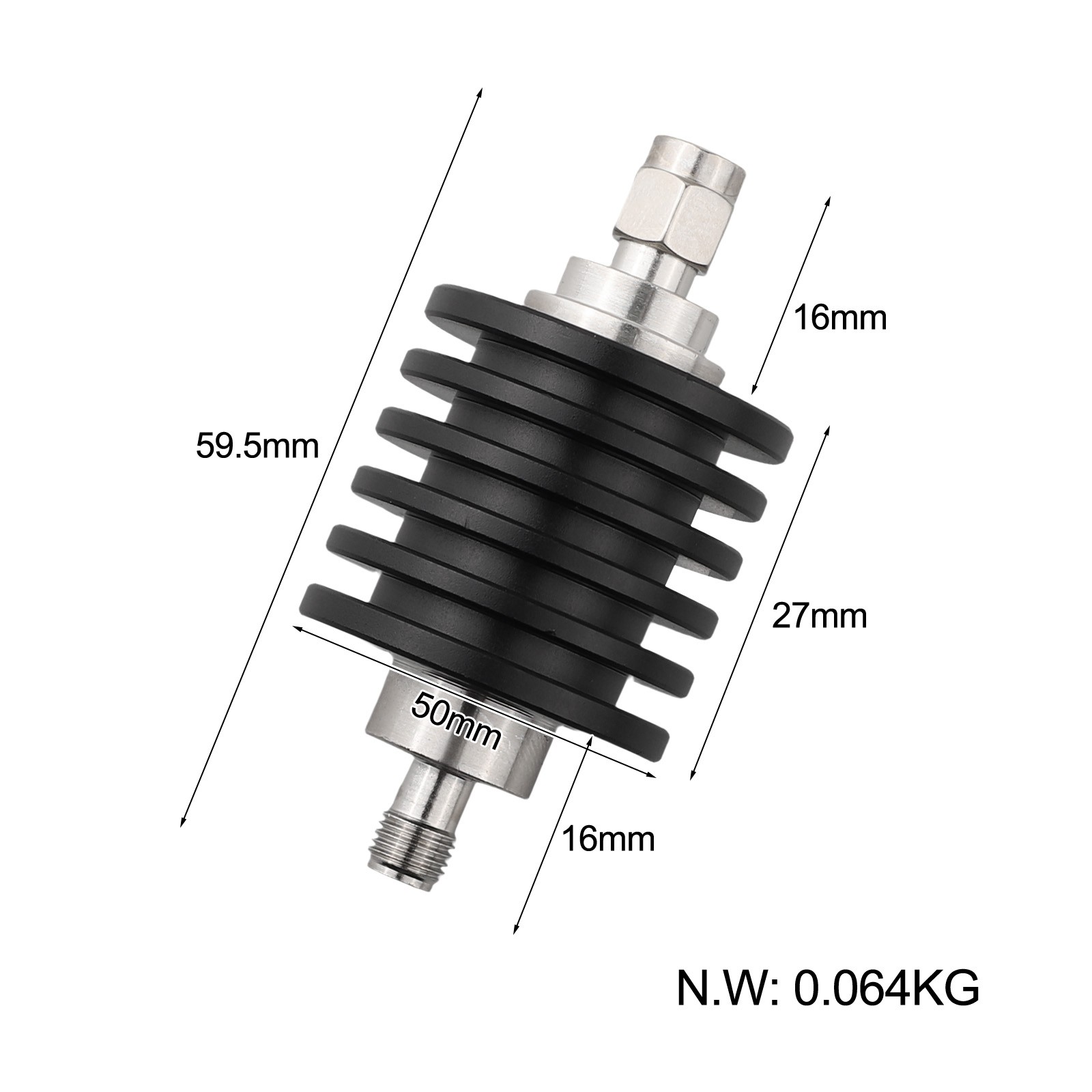3GHz 10W JK Coaxial Attenuator for Optimal Signal Handling and Performance - Picture 67 of 76