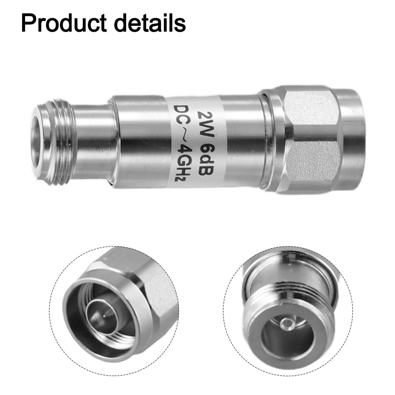 Attenuatore Fisso Affidabile Segnale RF 2W Tipo N per DC a 4GHz - Foto 27 di 52