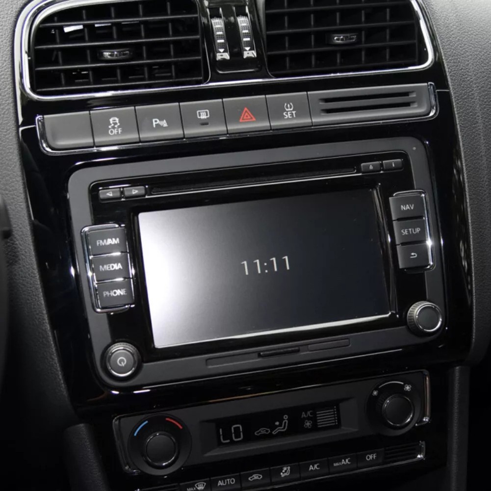 Panel de marco central de tablero para MK5 2014 2017 compatible con radio estéreo de automóvil 2DIN - Imagen 34 de 46