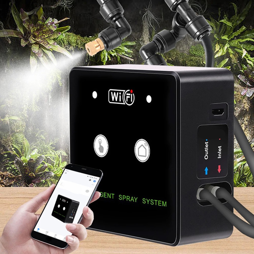 Sophisticated Terrarium Sprayer with Integrated Remote Control Options - Picture 17 of 26