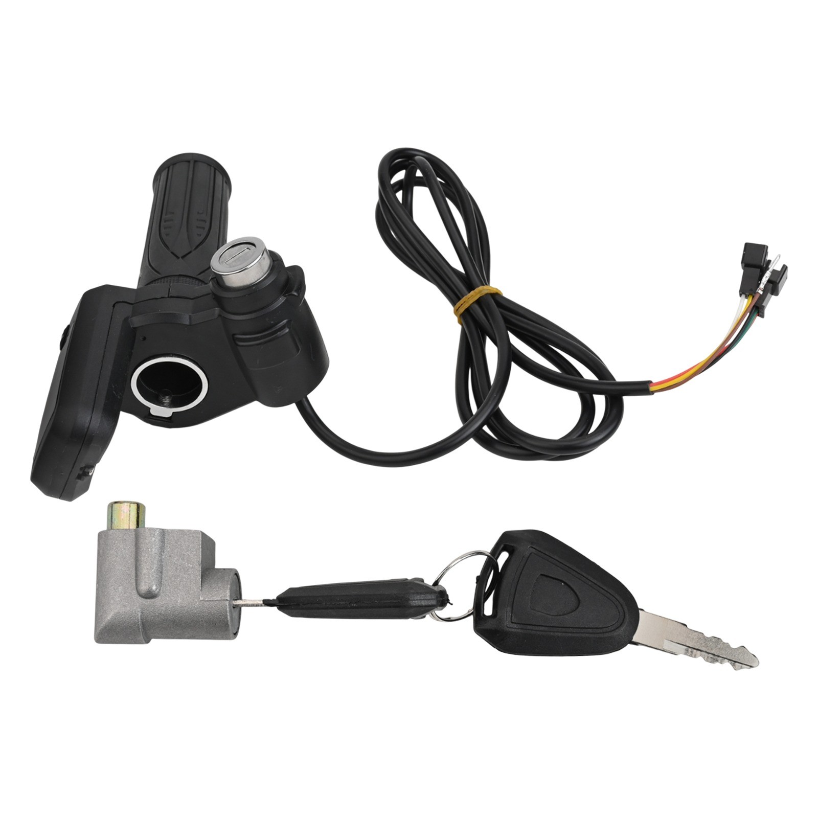 E Bike Throttle Control 48V Handle Grip with Integrated LCD Display & Key Locks - Picture 48 of 48