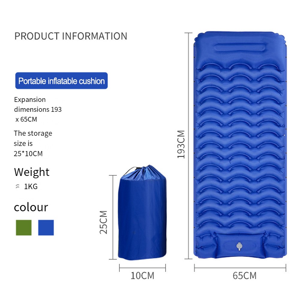 Convenient Portable Sleeping Pad Ideal for Friends and Couples Outdoors - Picture 14 of 30