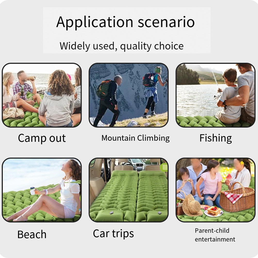 Convenient Portable Sleeping Pad Ideal for Friends and Couples Outdoors - Picture 30 of 30