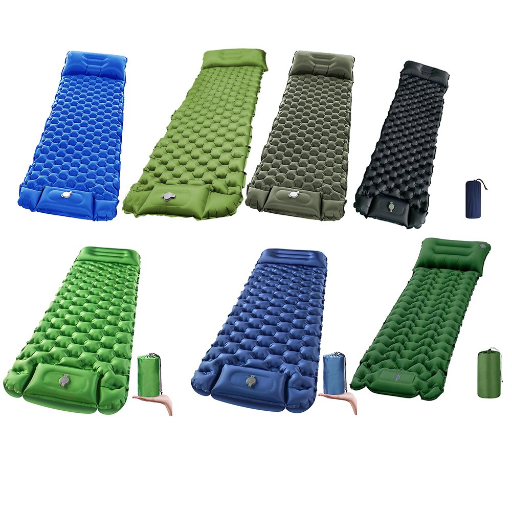 Ultraleichte selbstaufblasende Isomatte für Outdoor-Aktivitäten und Reisen - Bild 33 von 38