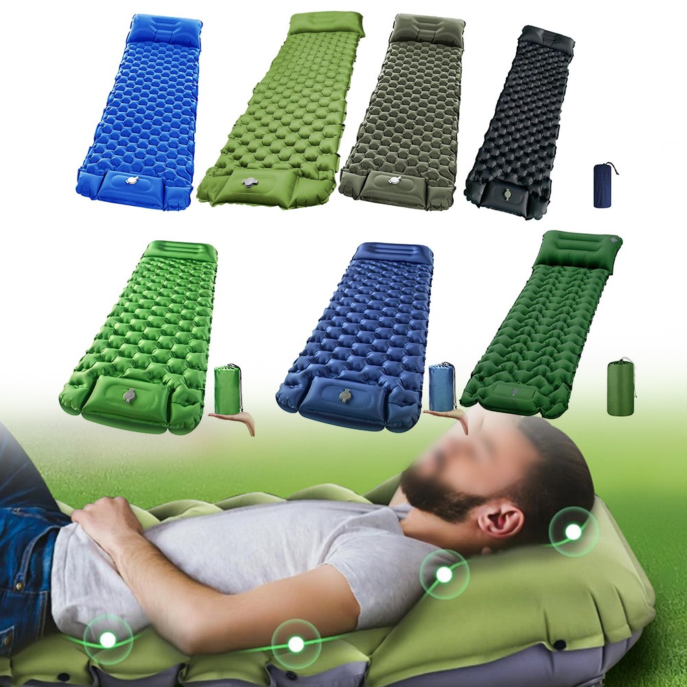 Ultraleichte selbstaufblasende Isomatte für Outdoor-Aktivitäten und Reisen - Bild 32 von 38