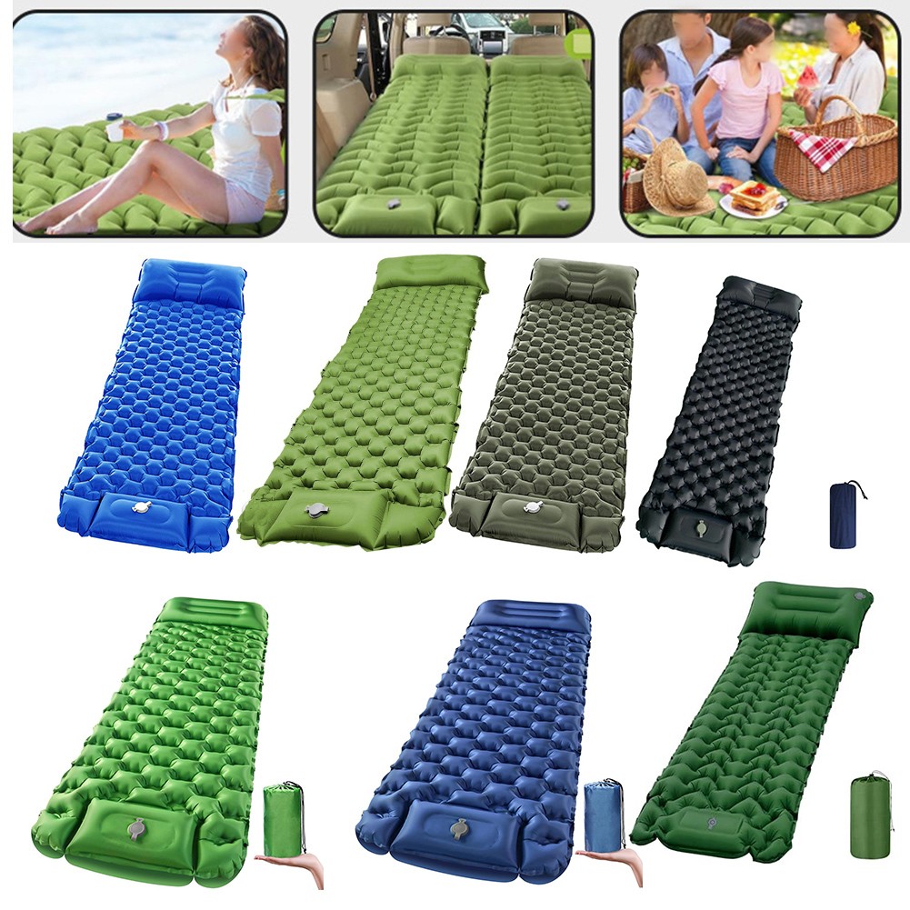 Ultraleichte selbstaufblasende Isomatte für Outdoor-Aktivitäten und Reisen - Bild 15 von 38
