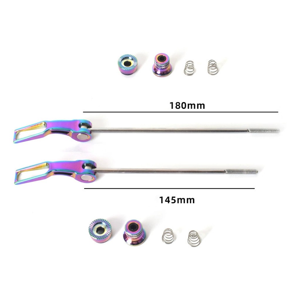 Roue Avant De Velo Axe à Serrage Rapide (quick Release) Avant Pour Vélo - M5x84mm Noir, Alliage Aluminium - Chosen Quick Release Avant Universel