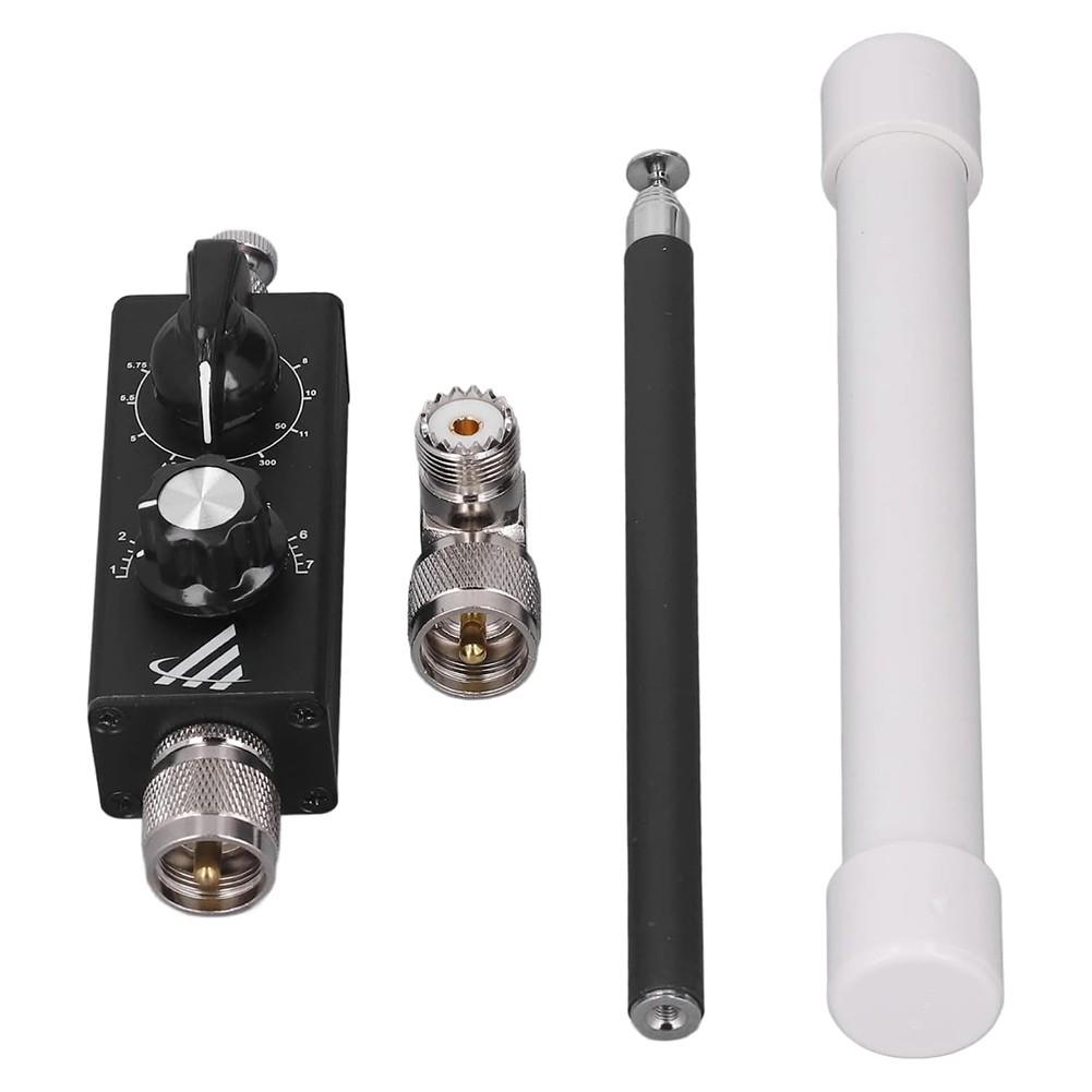 Portable 20W QRP Shortwave Antenna with FullBand Tuning for Communication
