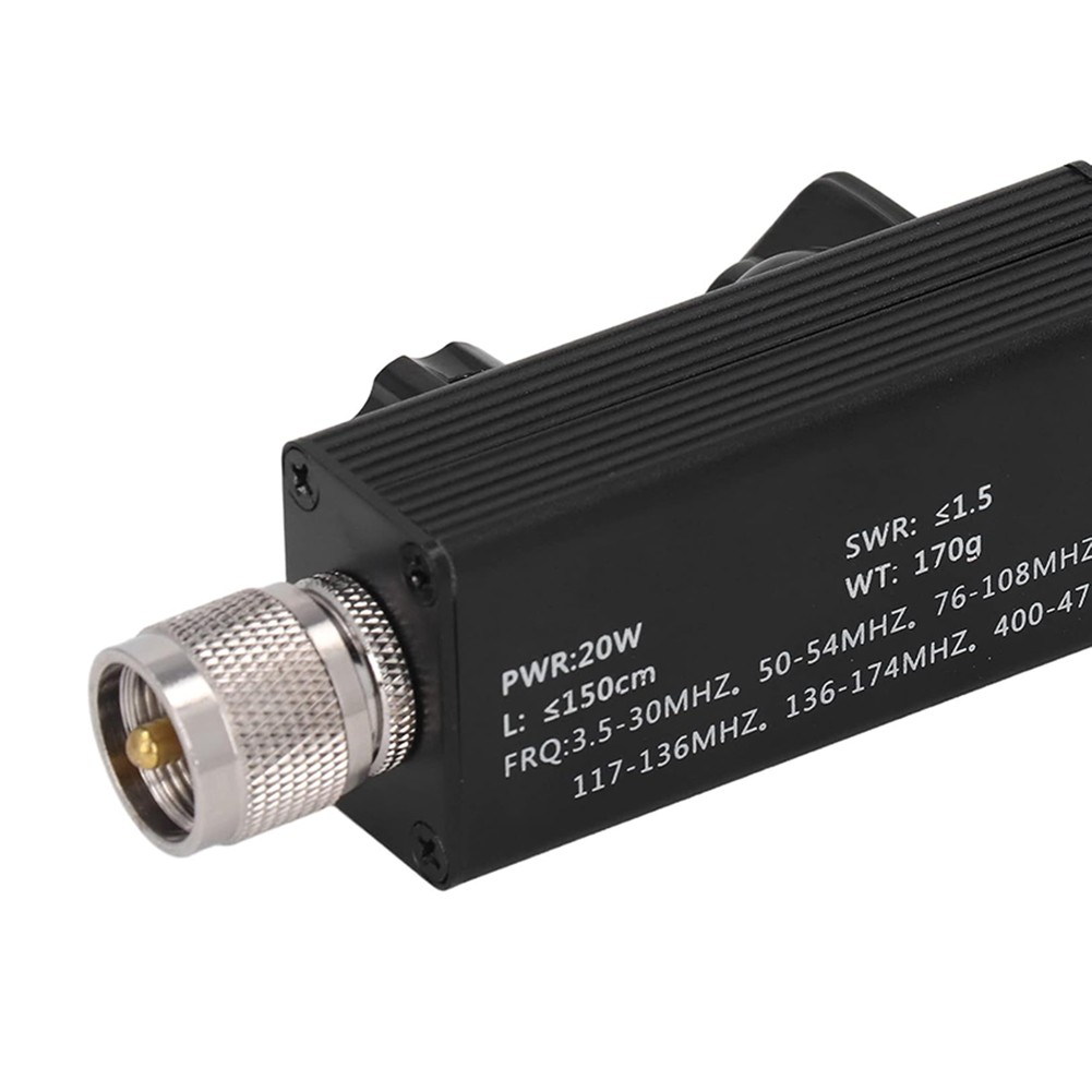 Portable 20W QRP Shortwave Antenna with FullBand Tuning for Communication - Photo 7/10