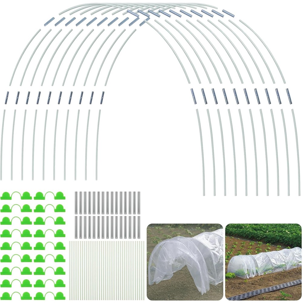 Mini-Gewächshaus selber bauen mit stabilen Gartenreifen und Verbindern - Bild 14 von 60