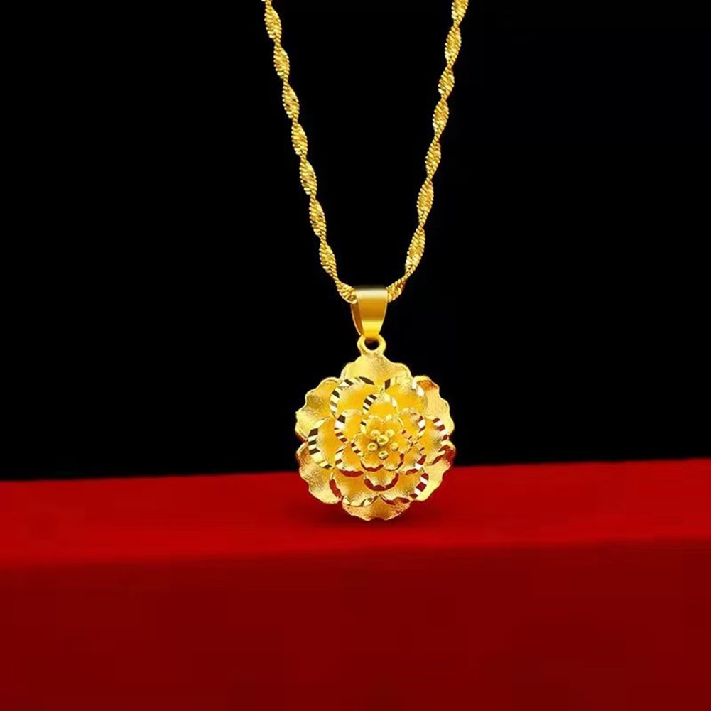 Cute and Classy Women's Imitation Gold Hollowed Out Jewelry for Daily Use - Picture 16 of 25