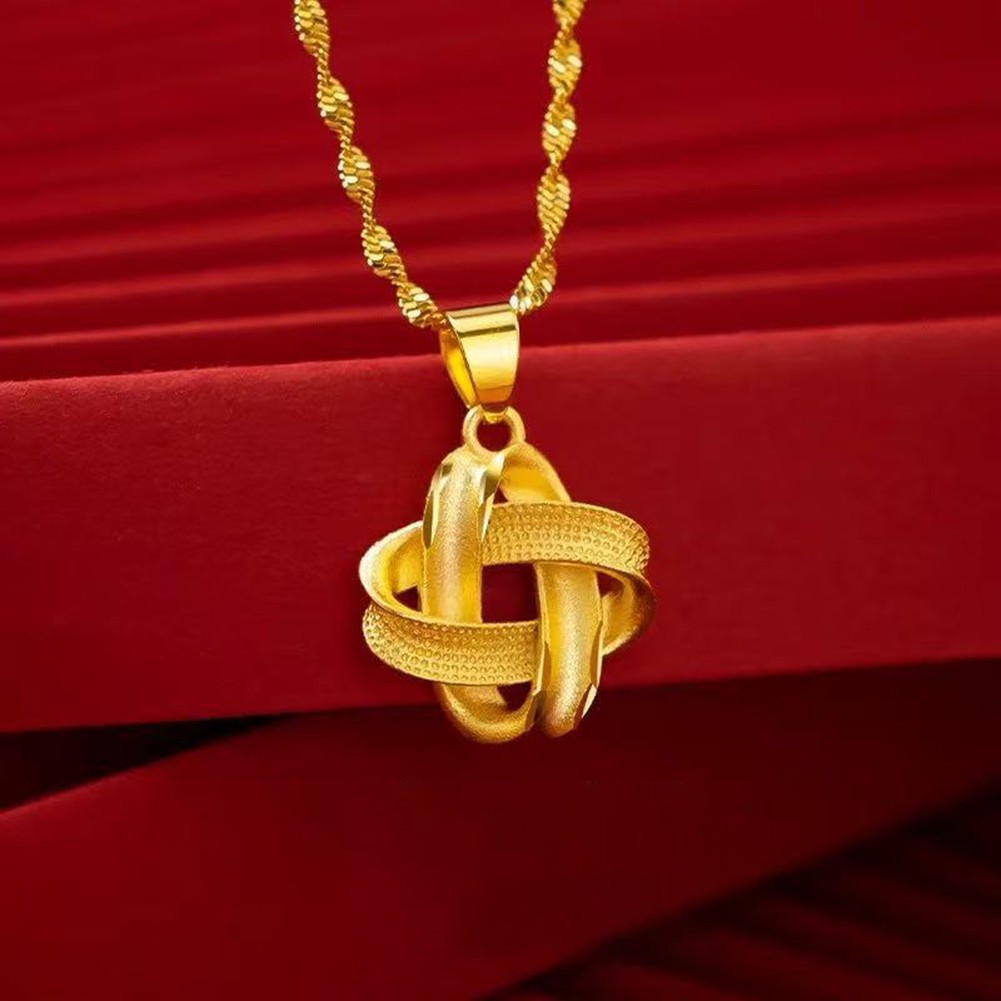 Cute and Classy Women's Imitation Gold Hollowed Out Jewelry for Daily Use - Picture 25 of 25