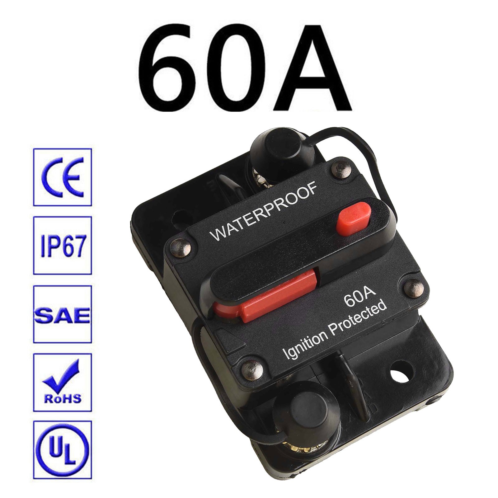 Car Circuit Breaker High Current Thermal Trip Harsh Environments For Boat - Picture 45 of 97
