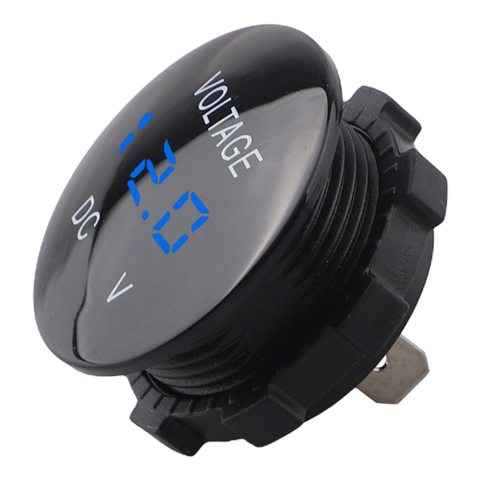 Voltmètre numérique DC DEL pour moto voiture batterie design étanche 12V24V - Imagen 31 de 37