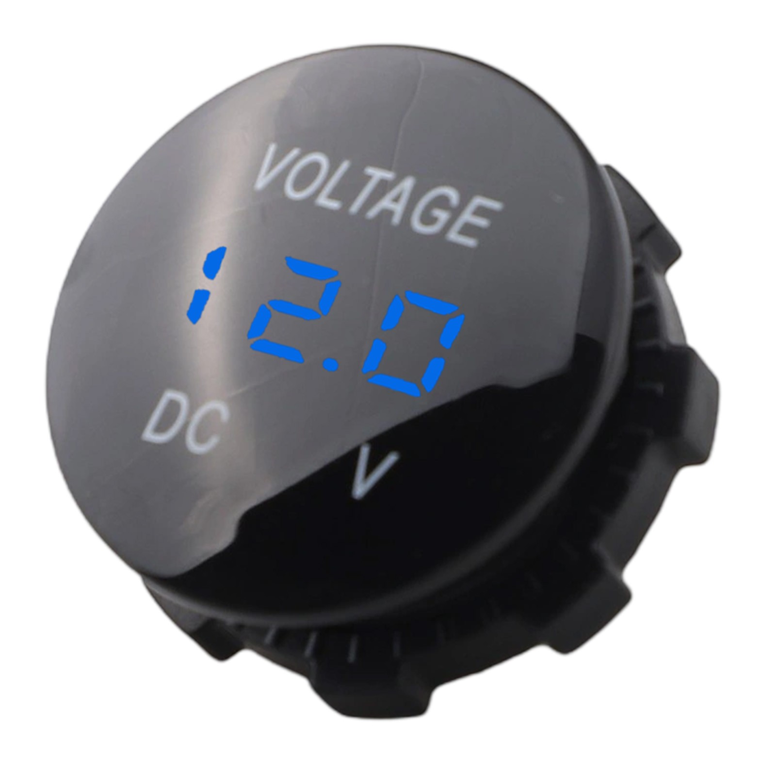 Voltmètre numérique DC DEL pour moto voiture batterie design étanche 12V24V - Imagen 30 de 37