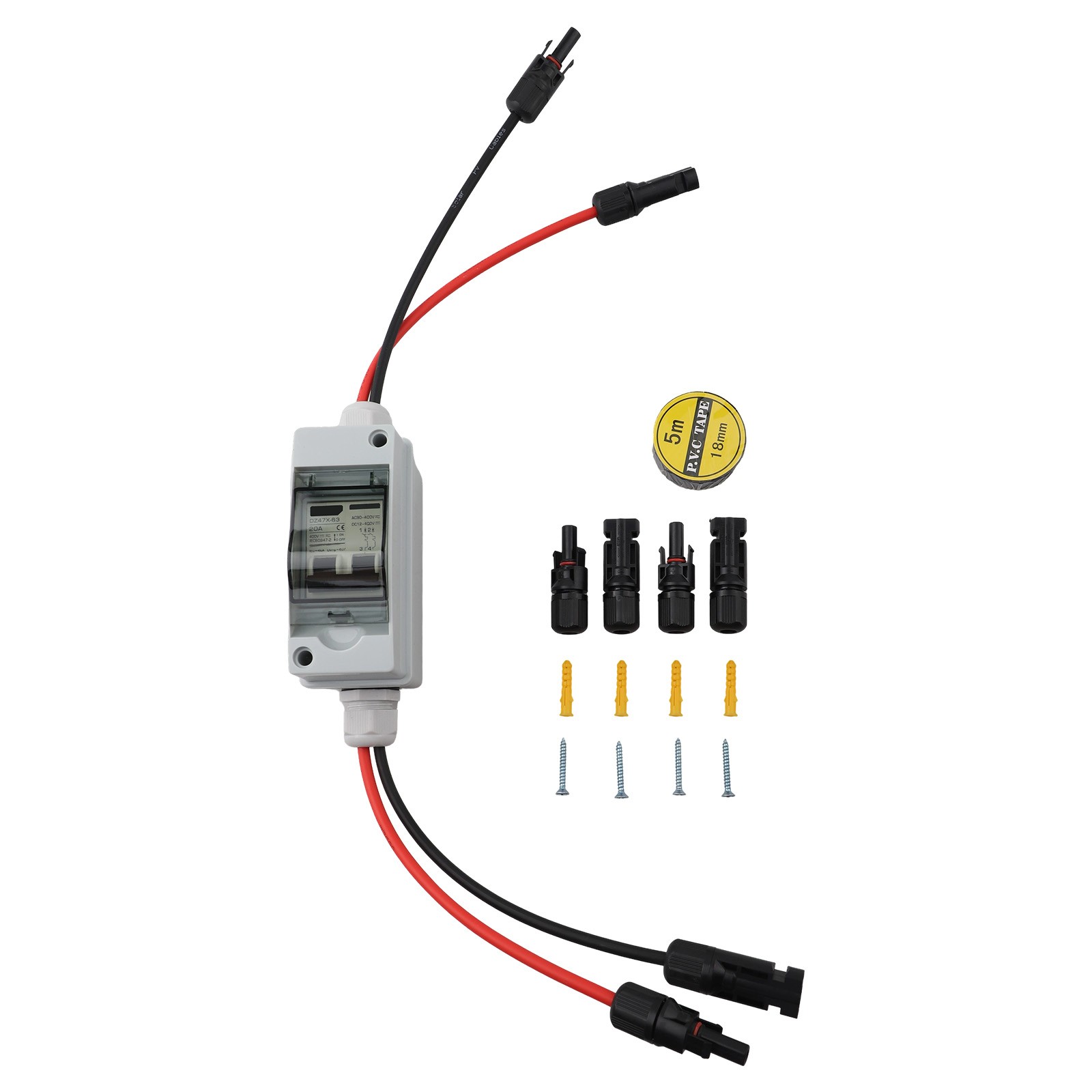 High Performance Solar Panels Disconnect Switch with IP65 Waterproof Rating