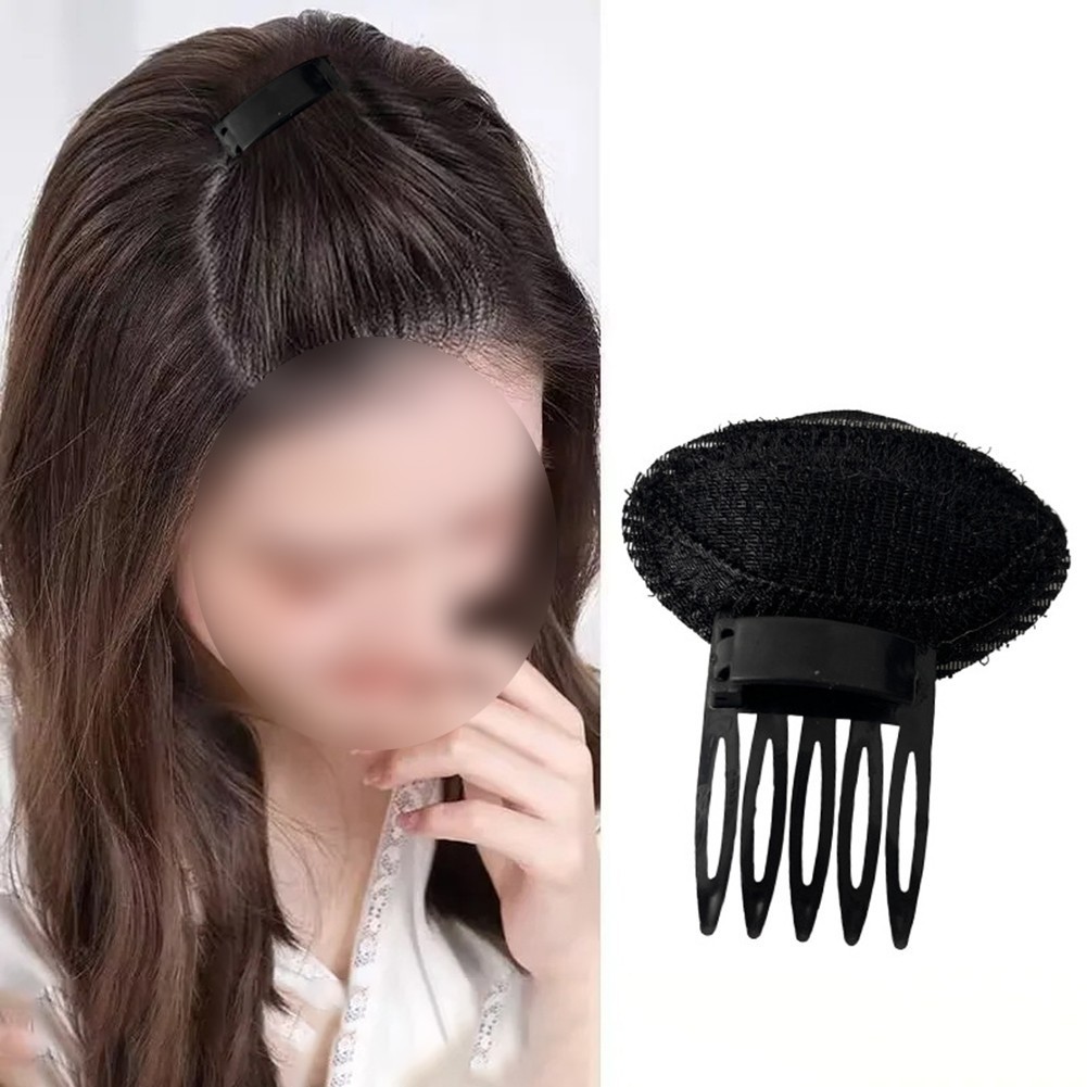 Trendy Invisible Hair Pad for Effortless Bangs Styling Portable Hair Accessory - Picture 25 of 25
