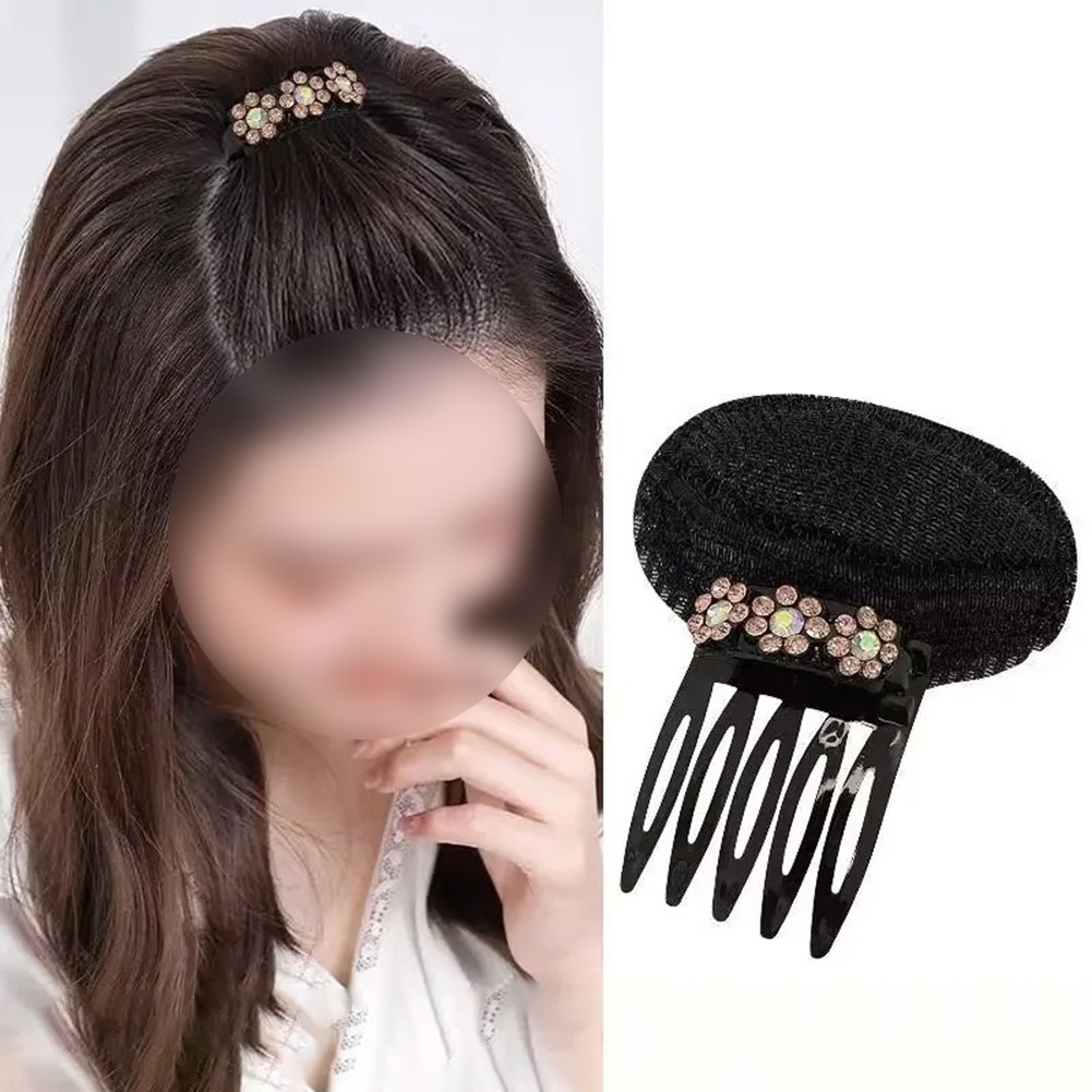 Trendy Invisible Hair Pad for Effortless Bangs Styling Portable Hair Accessory - Picture 17 of 25