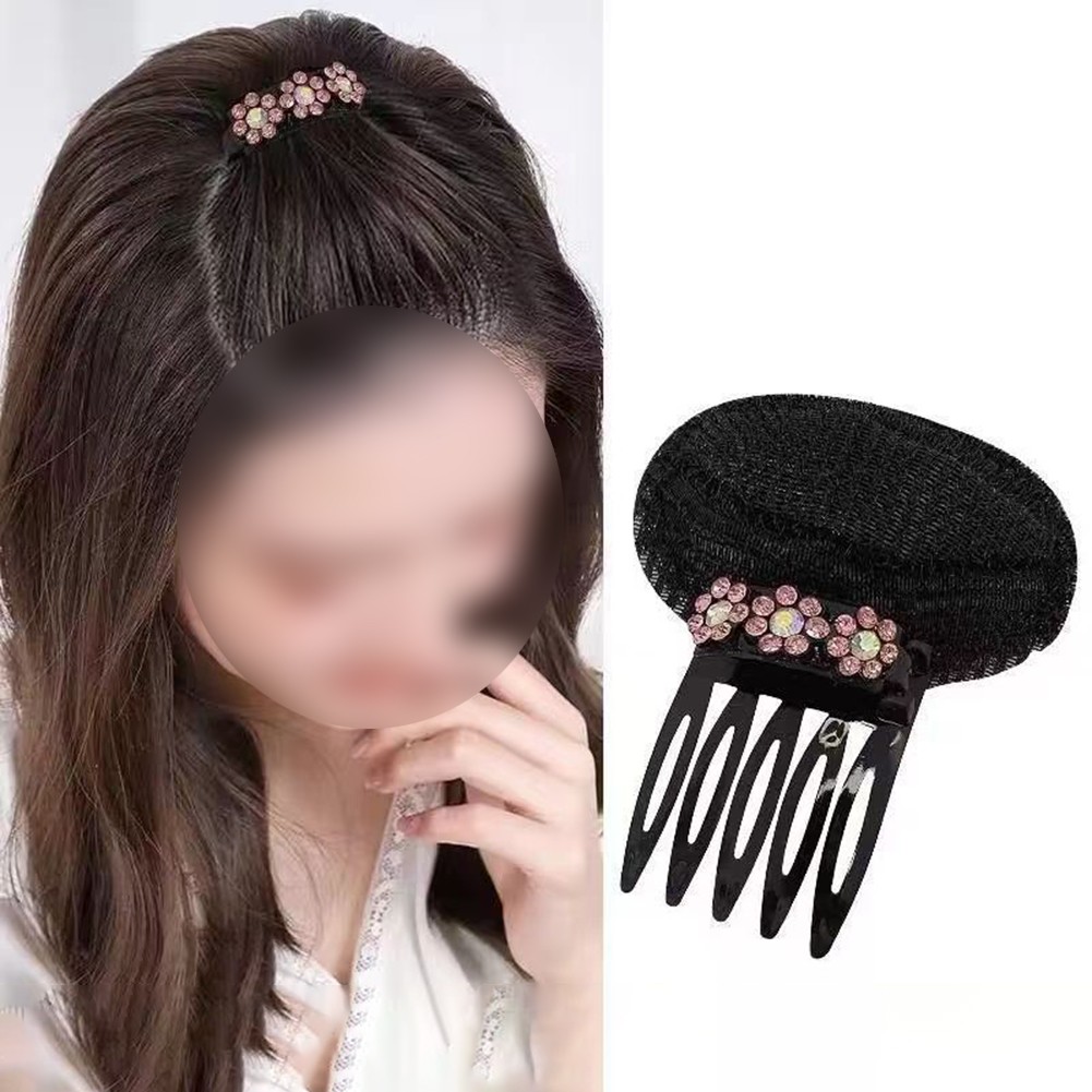 Trendy Invisible Hair Pad for Effortless Bangs Styling Portable Hair Accessory - Picture 15 of 25