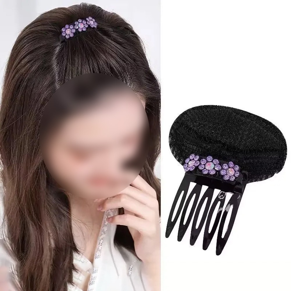 Trendy Invisible Hair Pad for Effortless Bangs Styling Portable Hair Accessory - Picture 14 of 25