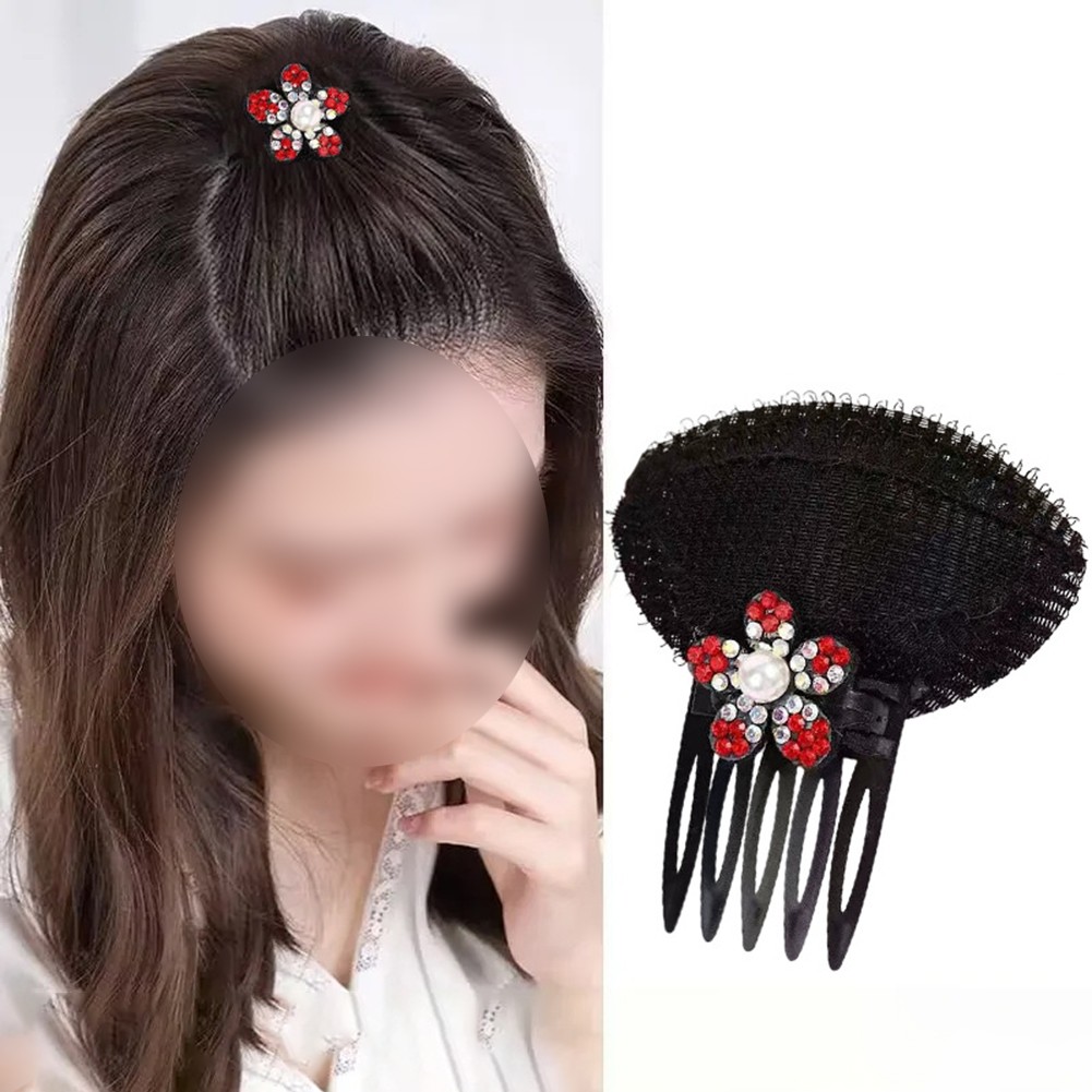 Trendy Invisible Hair Pad for Effortless Bangs Styling Portable Hair Accessory - Picture 24 of 25