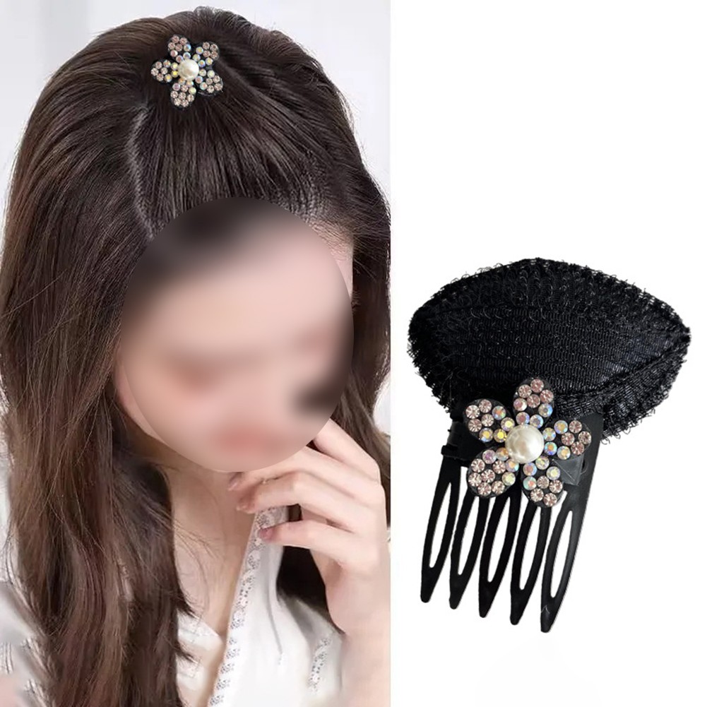 Trendy Invisible Hair Pad for Effortless Bangs Styling Portable Hair Accessory - Picture 22 of 25