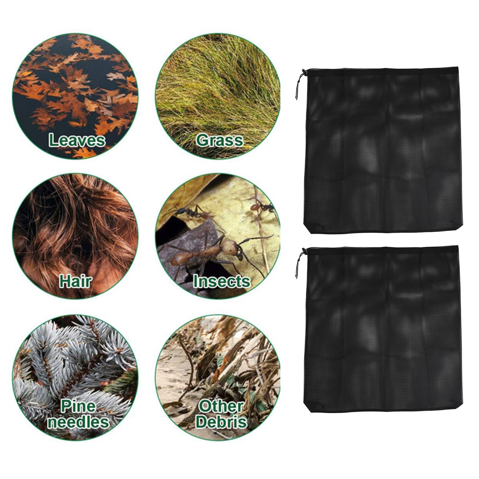 Performance optimale avec sacs barrière de soldes pompe à eau design en maille effica
