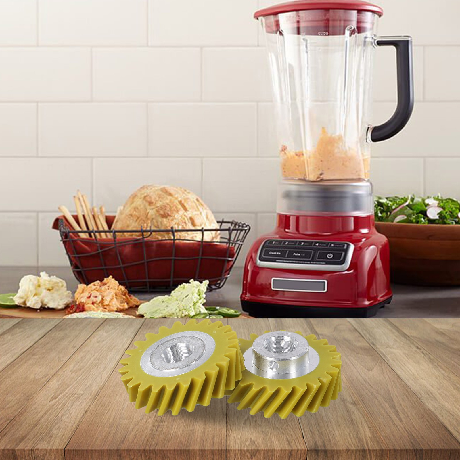 Für KitchenAid Mixer Wartung ersetzt durch unser hochwertiges Schneckengetriebe - Bild 18 von 28
