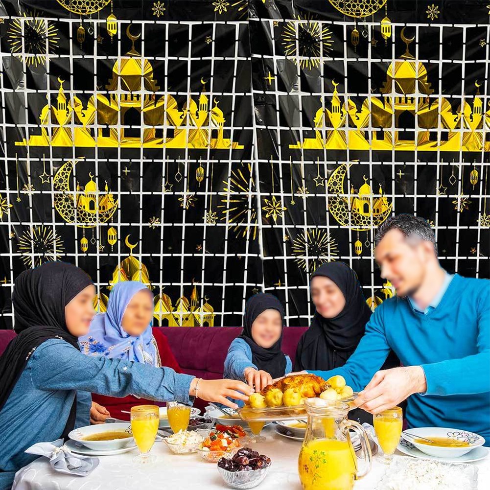 Set di due tende decorative in nappa scintillanti ogni tenda è 1mx2m - Foto 45 di 49
