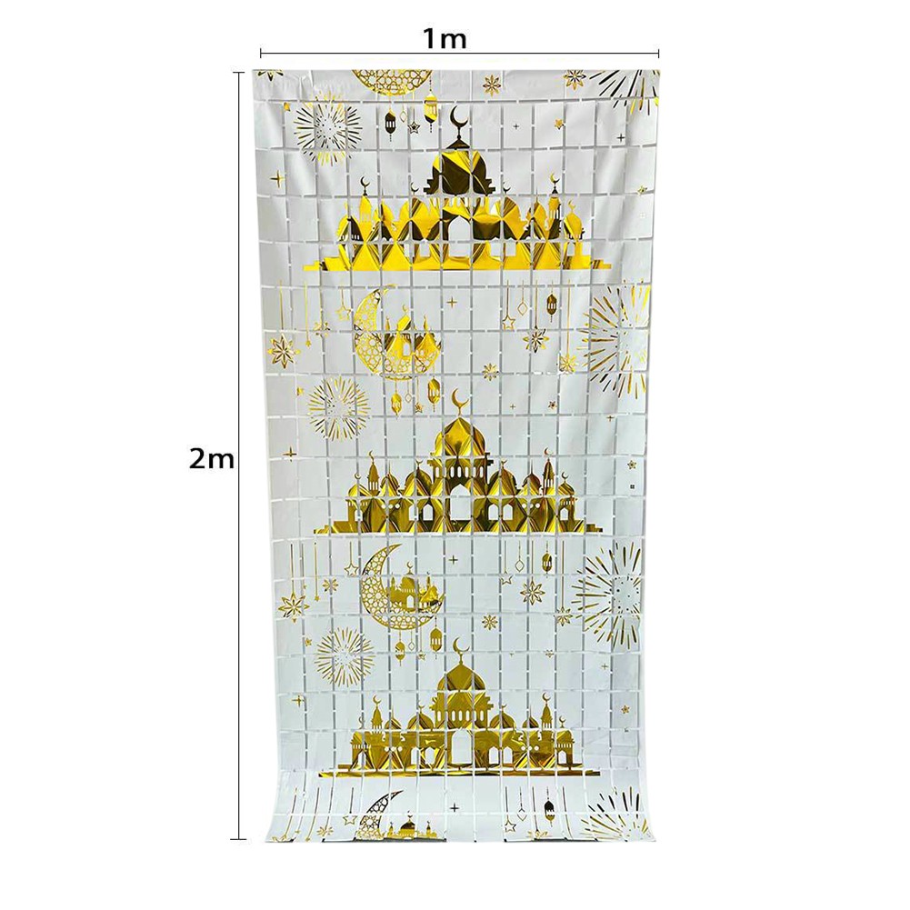 Set di due tende decorative in nappa scintillanti ogni tenda è 1mx2m - Foto 16 di 49