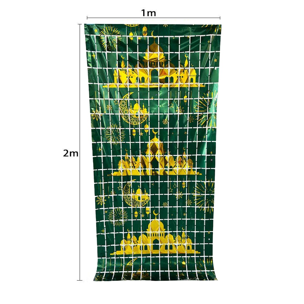 Set di due tende decorative in nappa scintillanti ogni tenda è 1mx2m - Foto 41 di 49