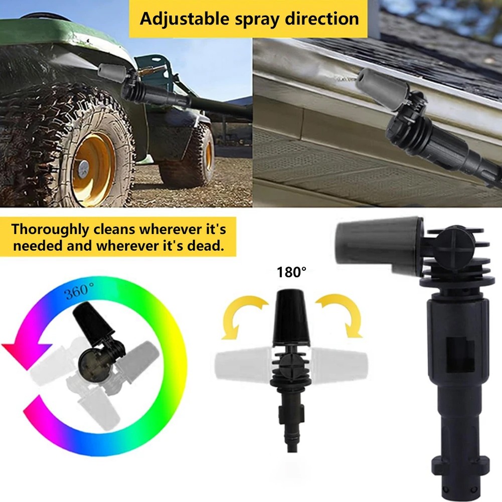 For Karcher Washer Attachment High Pressure 360 Degree Rotating Spray Tool - Picture 21 of 22