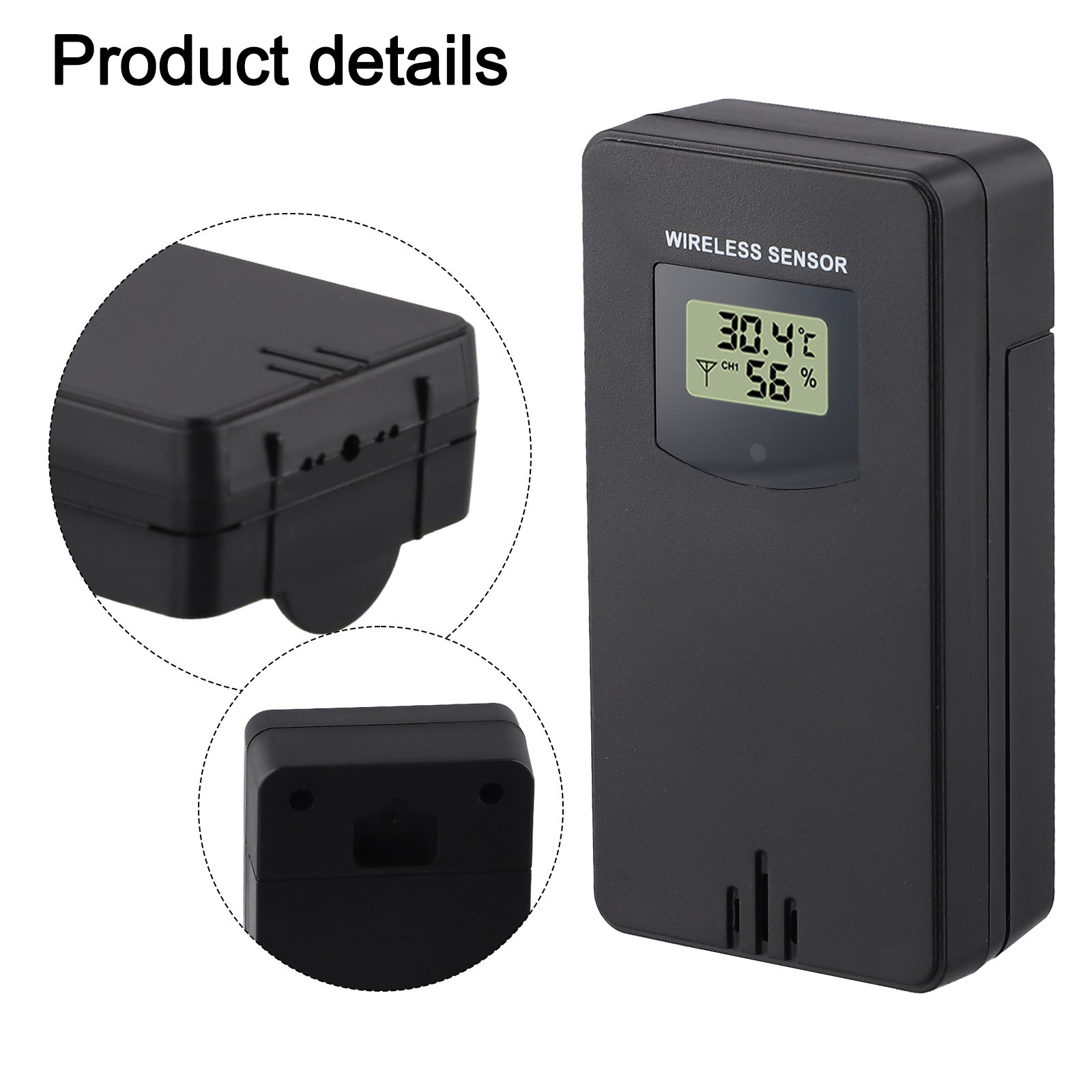 Wireless Sensor Weather Station For Temperature & Humidity Measurement
