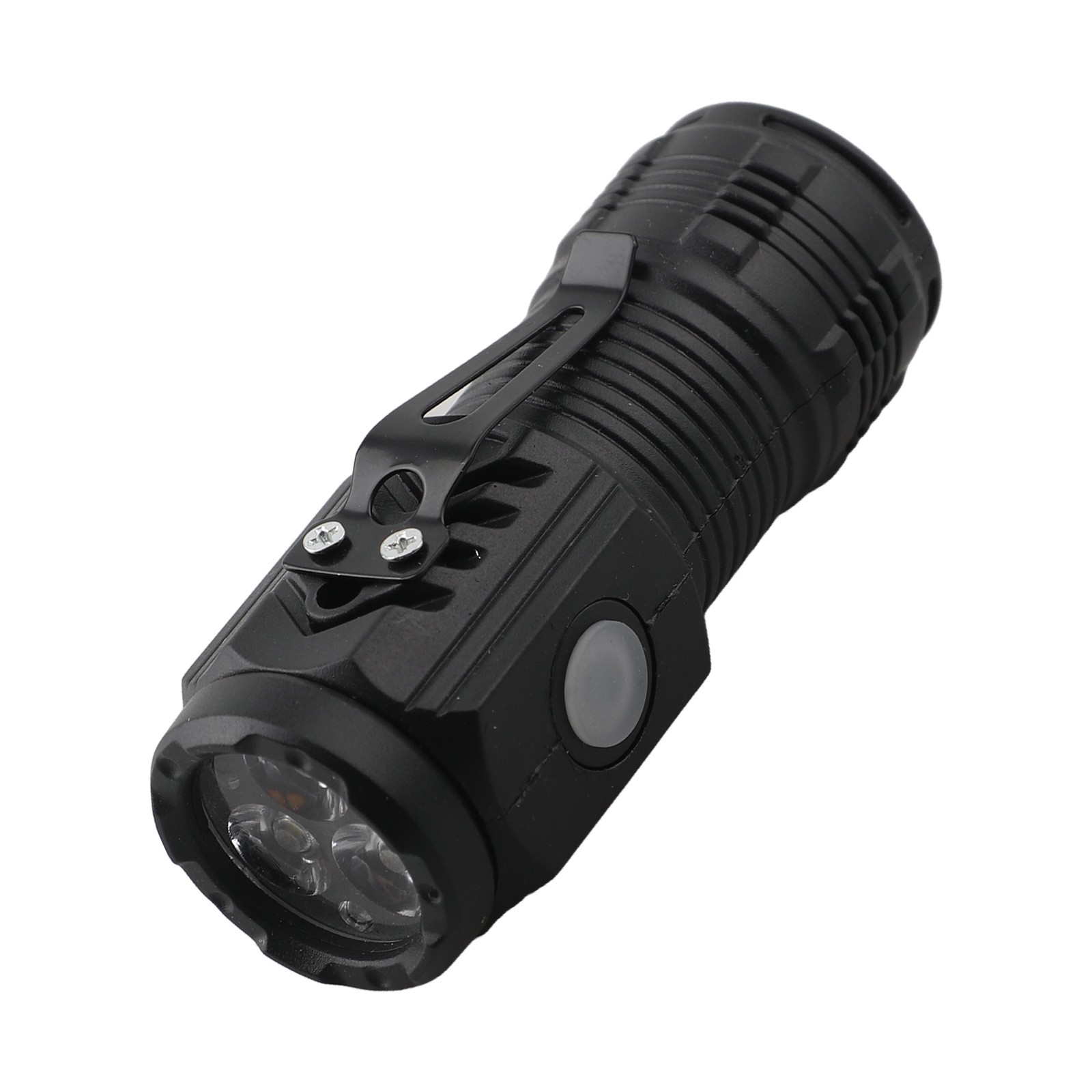 Kompakte und tragbare dreiäugige Taschenlampe für Outdoor Reisen superhelles Licht - Bild 18 von 31