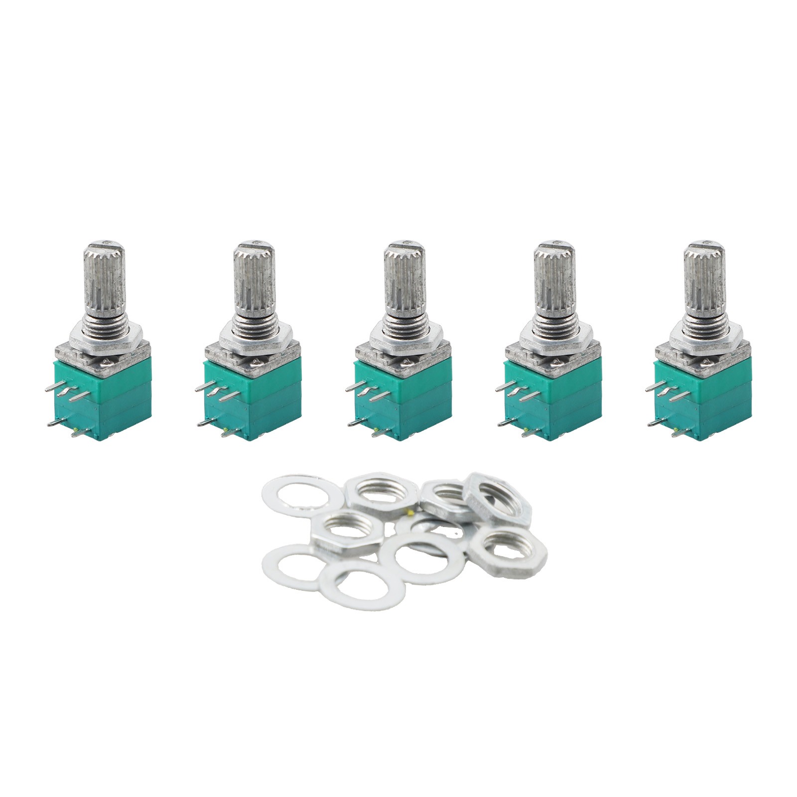 Single Linear Potentiometer RV097NS 5PIN Seal B1K/5K/10K/20K/50K/100K/500K - Picture 60 of 90