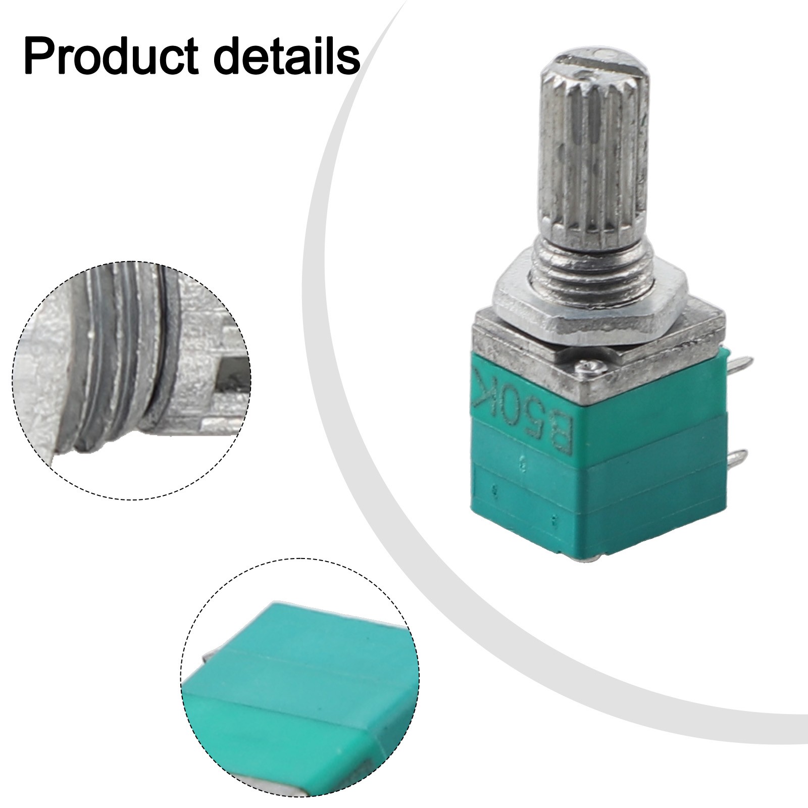 Single Linear Potentiometer RV097NS 5PIN Seal B1K/5K/10K/20K/50K/100K/500K - Picture 69 of 90