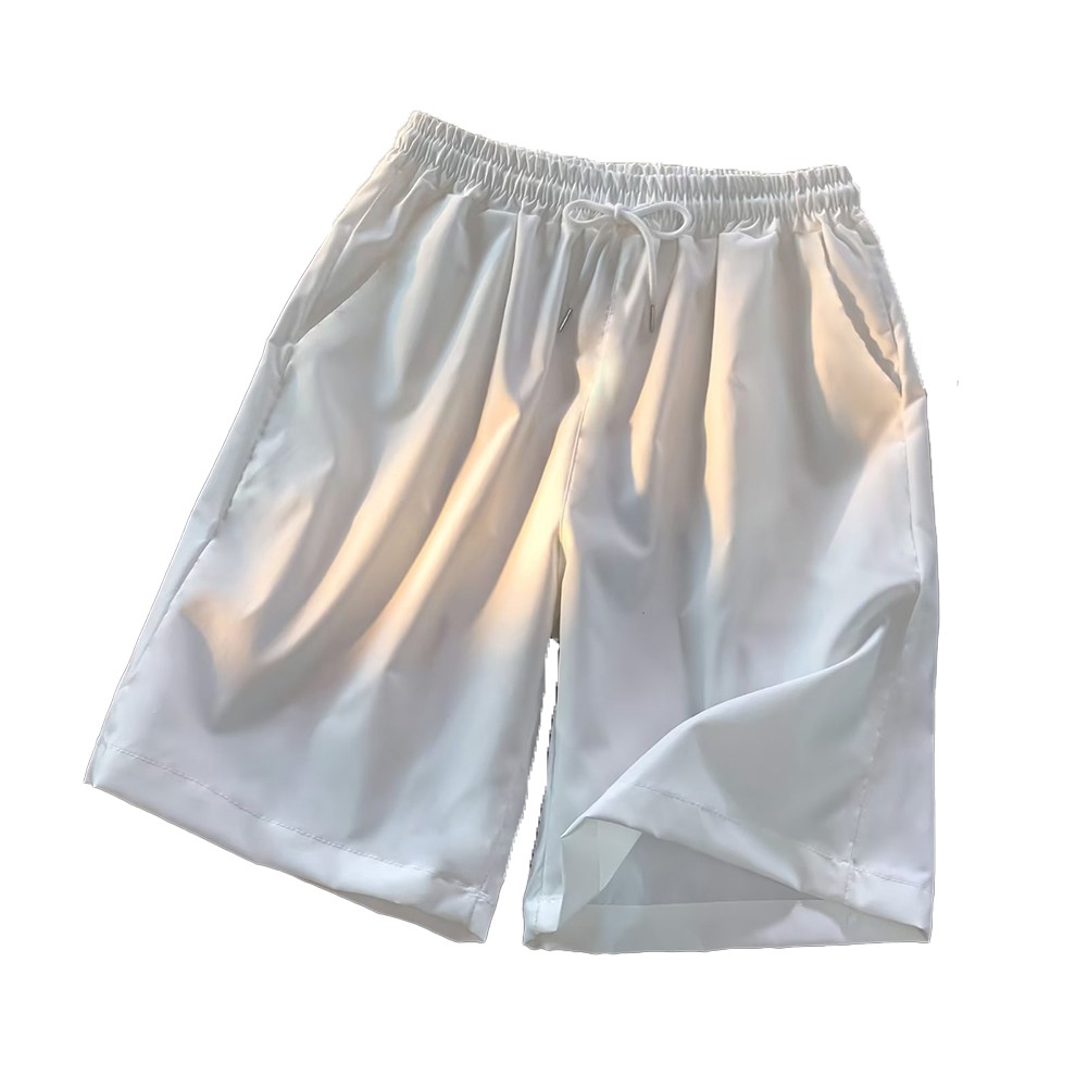 Summer Ready Mens Elastic Waist Shorts for Quick Drying Sports and Surfing - Picture 10 of 16