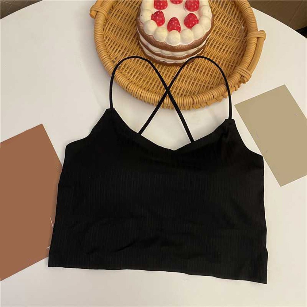 Womens Fashionable Crossover Top with Inner Support Features Available - Picture 17 of 18