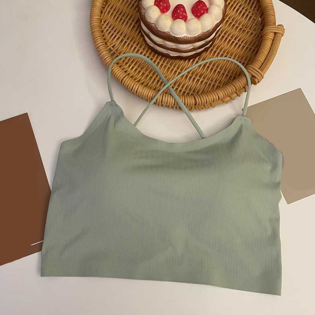 Womens Fashionable Crossover Top with Inner Support Features Available - Picture 16 of 18