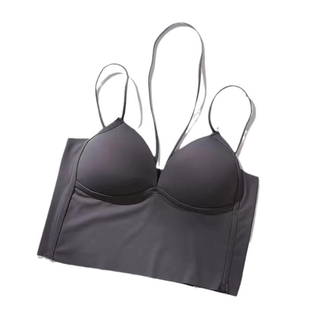 Damen Sommer Yoga Weste tiefer V-Ausschnitt mit verstellbaren Trägern in Unifar - Bild 22 von 27