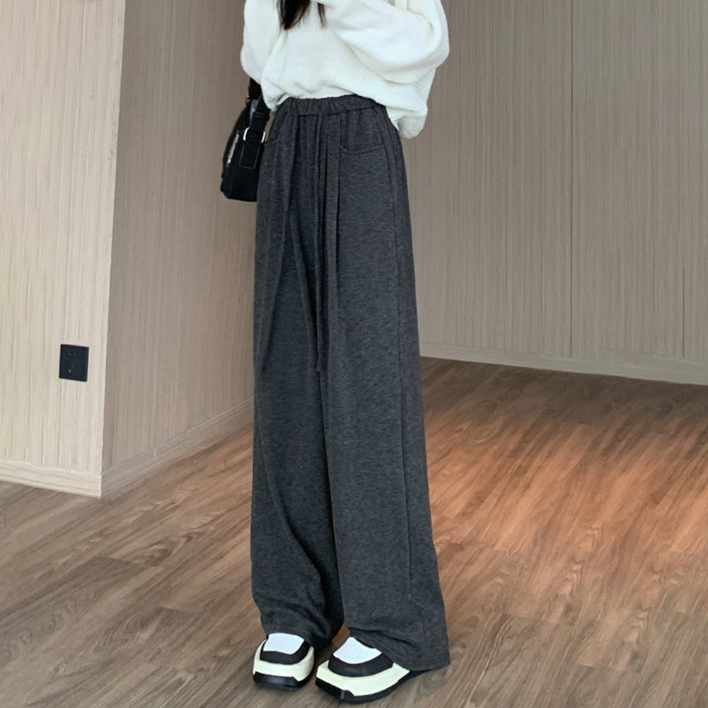 Bequeme Damen Hose mit weitem Bein Basic lockerer Style für alle Jahreszeiten - Bild 13 von 20